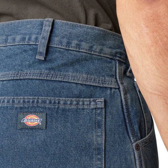 Dickies Men's Size 42x30 Carpenter Jeans Loose Fit Dark Wash Denim NWT - Picture 13 of 15
